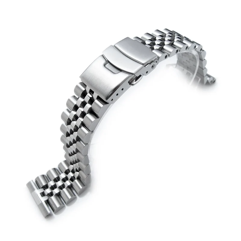 22mm Super-J Louis Stainless Steel Straight End Bracelet