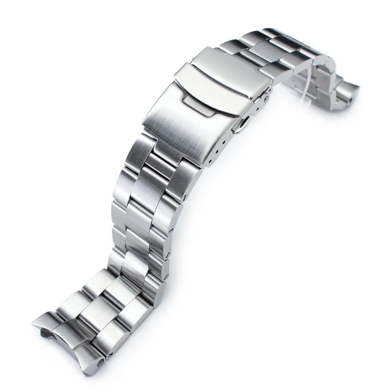 Super-O Boyer 22mm Stainless Steel Bracelet for Seiko SKX007 SKX009 SKX011