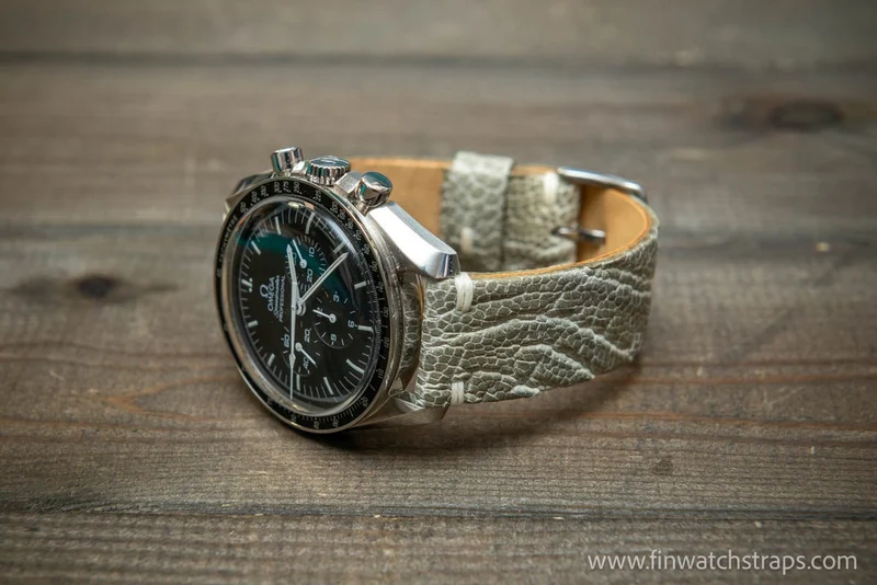 Ostrich Leather Watch Band – Nordic Traditional Handcraft