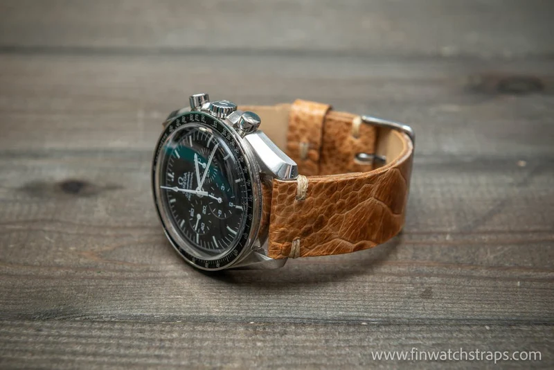 Ostrich Leather Watch Strap – Traditional Nordic Handcraft from Finland