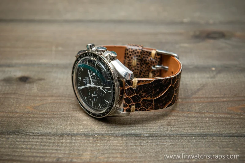 Ostrich Leather Watch Strap – Nordic Traditional Handcraft