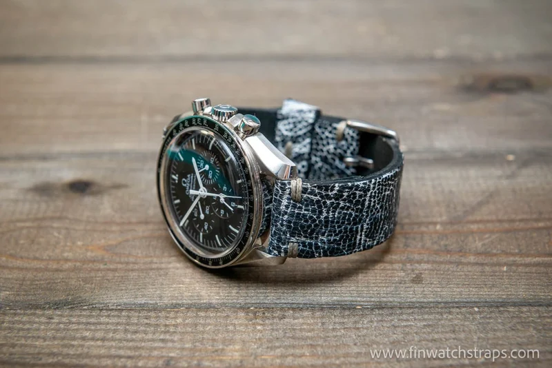 Premium Ostrich Leather Watch Strap – Traditional Handcraft Finland