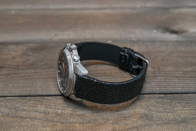 Stingray leather watch strap