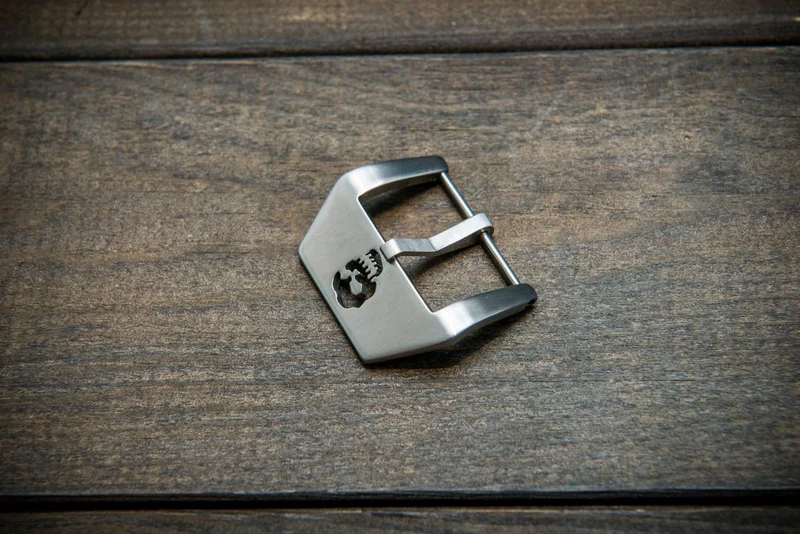 Panerai style buckle stainless steel (silver, black, copper) 20 mm, 22 mm, 24 mm, 26 mm