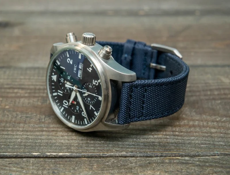Canvas waterproof watch strap, 17mm, 18mm, 19 mm, 20 mm, 21 mm, 22 mm, 23mm, 24mm.
