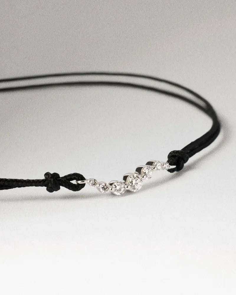 Venus Diamond cord bracelet