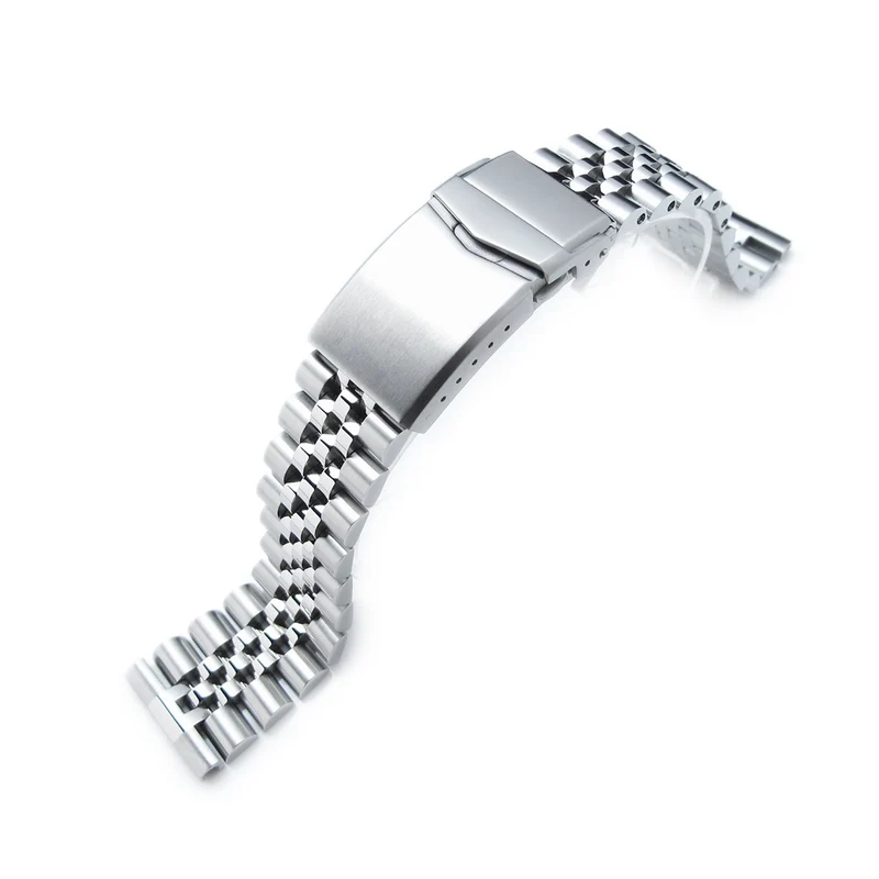 22mm Super-J Louis Stainless Steel Straight End Bracelet