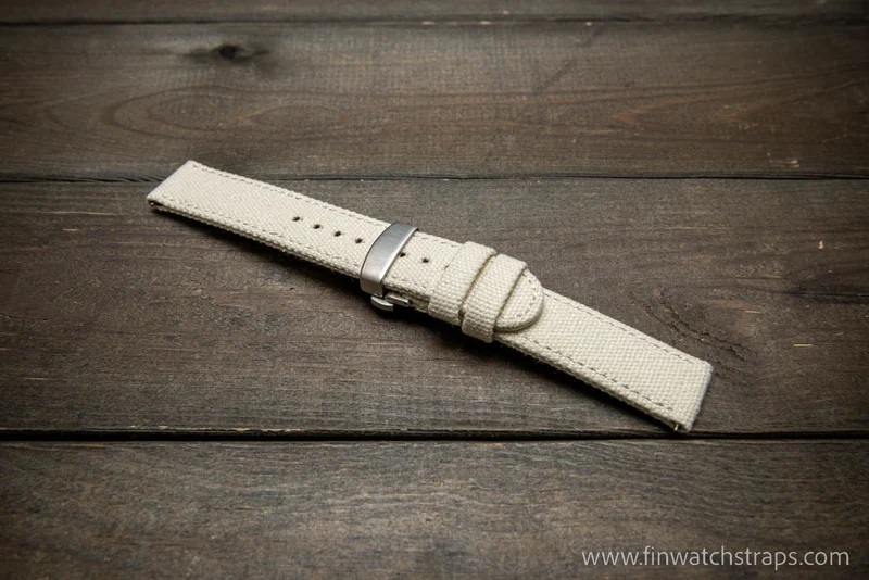 Vintage canvas watch strap.