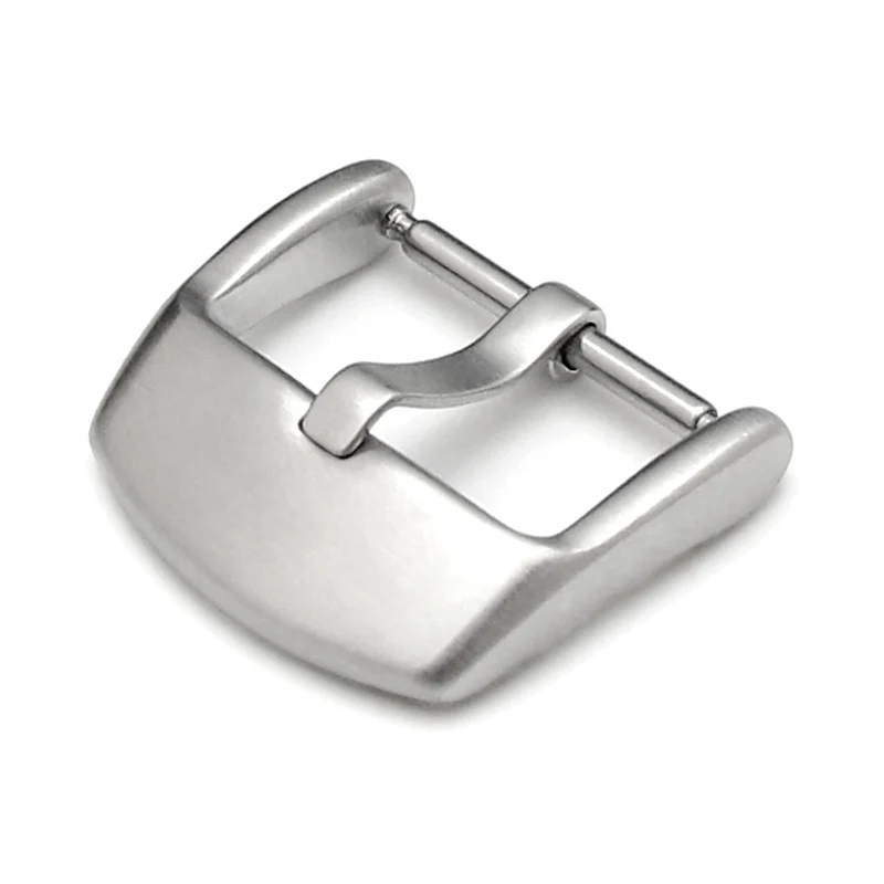 18,20,22,24 mm High Quality 316L Stainless Steel Spring Bar type Streamline Buckle, Brushed finish