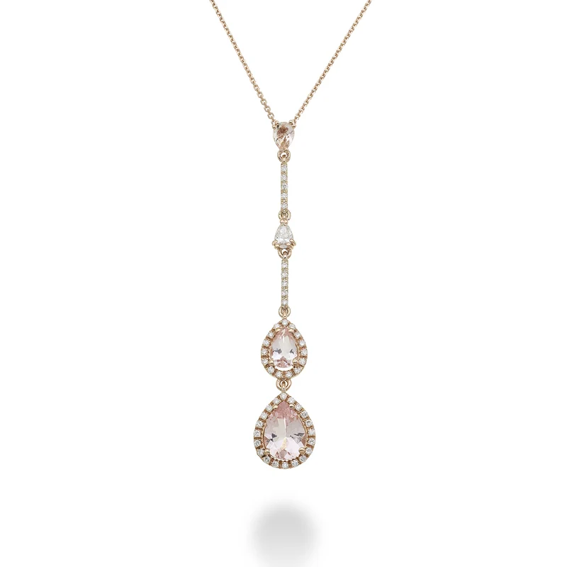Golay collana morganiti goccia scalari contorno e barr PCLC202DMOP68-23065110064