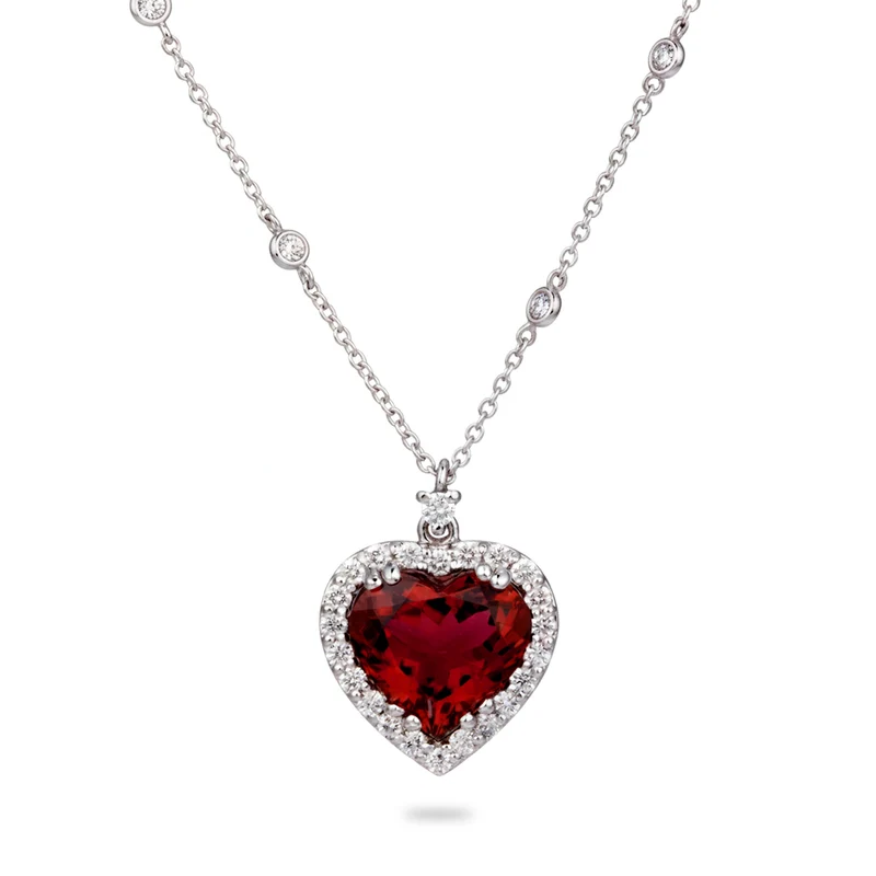 Golay girocollo tormalina cuore 10x10 cont. lineare PCLC061DITO1010-25072110099