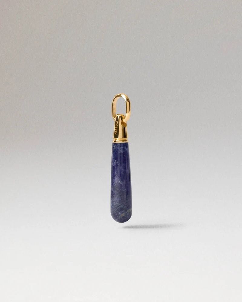 Sodalite large Drop pendant