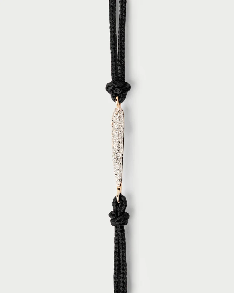 Nina Diamond cord bracelet