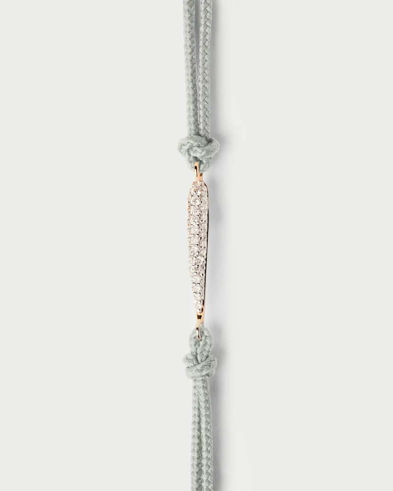 Nina Diamond cord bracelet