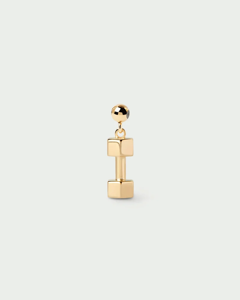 Dumbbell Charm