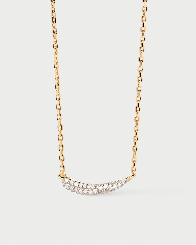Diamonds and gold Nilo necklace