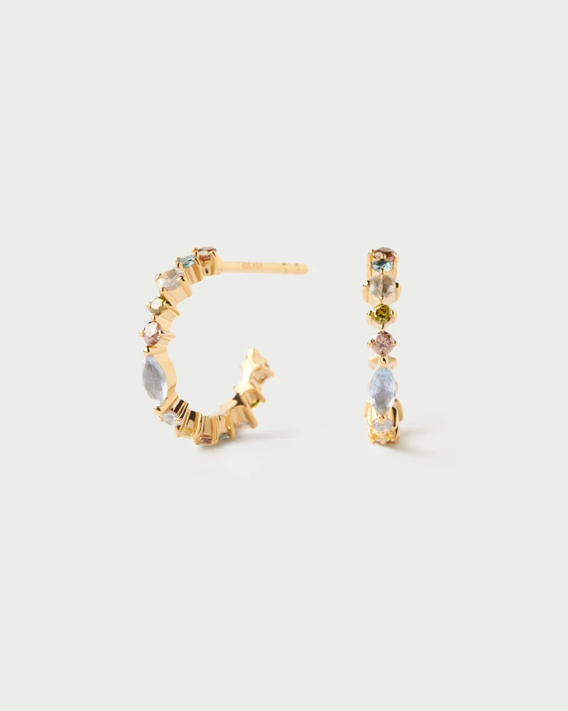 Lotus small hoops