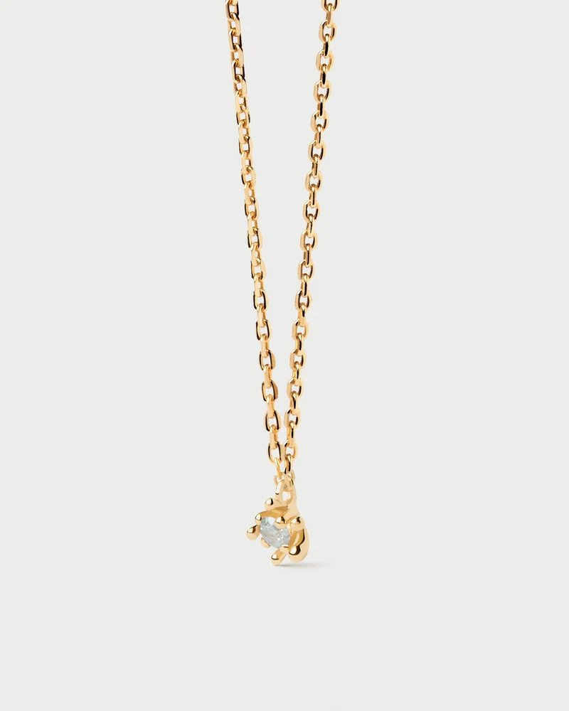 Grey Fleur necklace