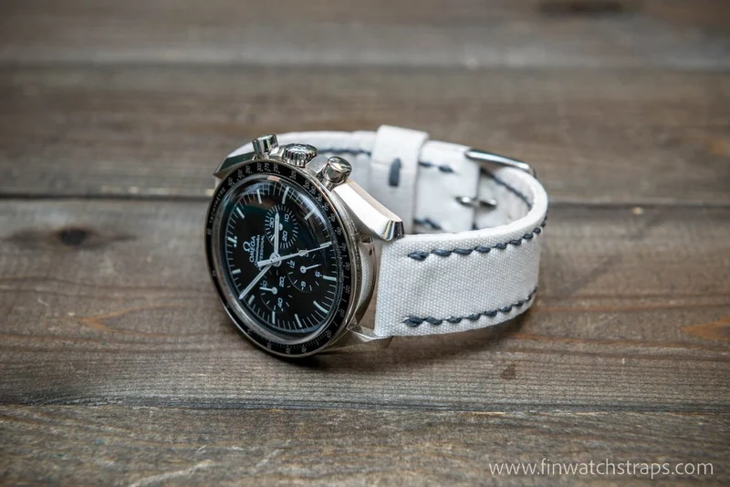 Sailcloth Marine Canvas handmade watch straps by FinWatchStraps®