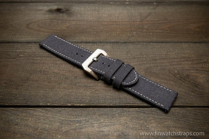 Vintage canvas watch strap.