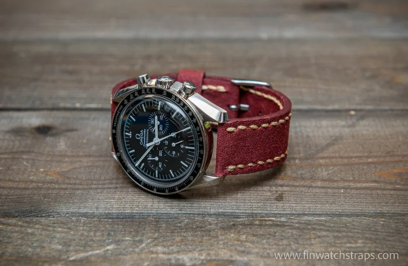 Sailcloth Marine Canvas handmade watch straps by FinWatchStraps®