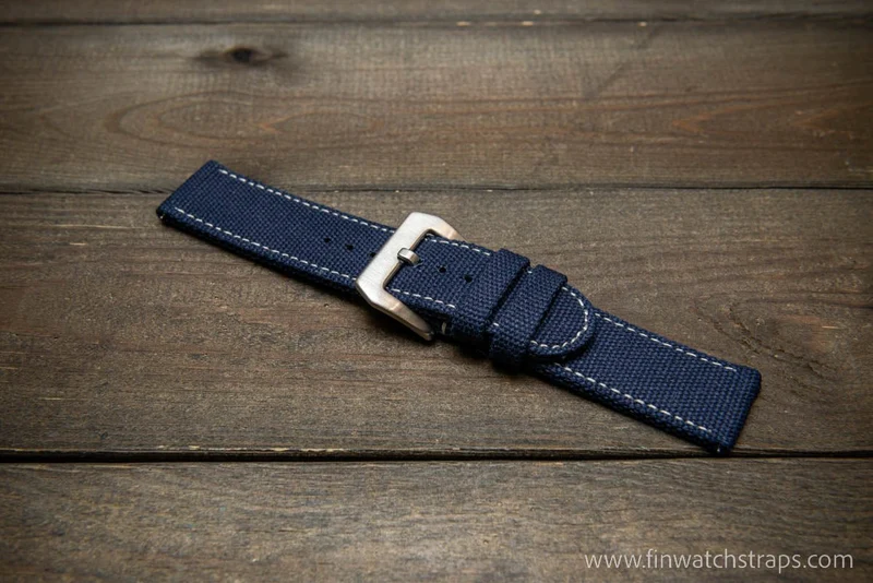 Vintage canvas watch strap.