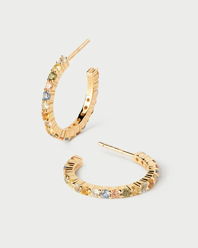 Rainbow hoops