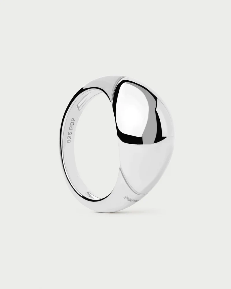 Bamboo Silver Ring