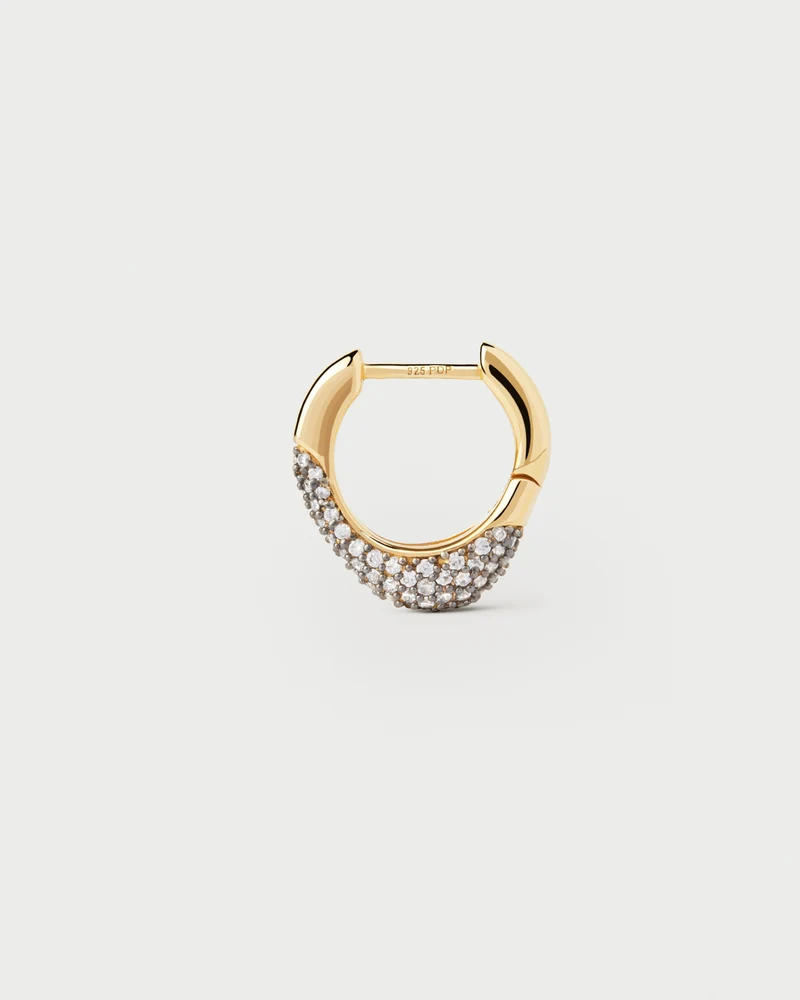 Pavé Duna Single Hoop