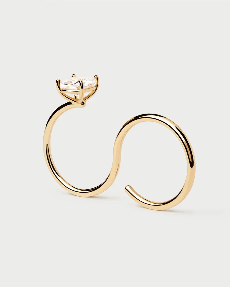 Sofia Two Finger Ring