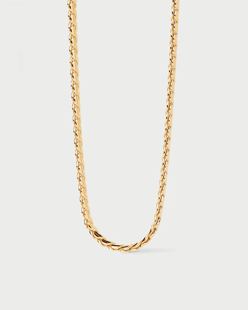 Large Serpentine Chain Necklace