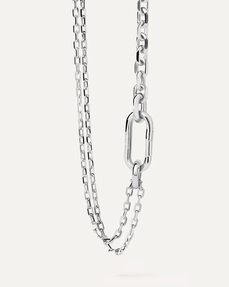 Vesta Silver Chain Necklace