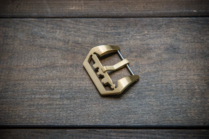 Solid Brass / Bronze Watch Buckle – Vintage Style Hardware