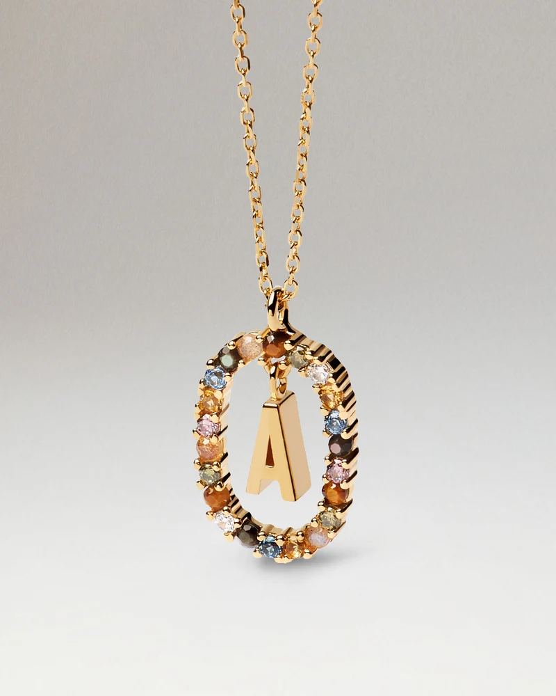 Letter A Necklace
