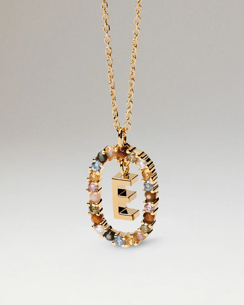Letter E Necklace