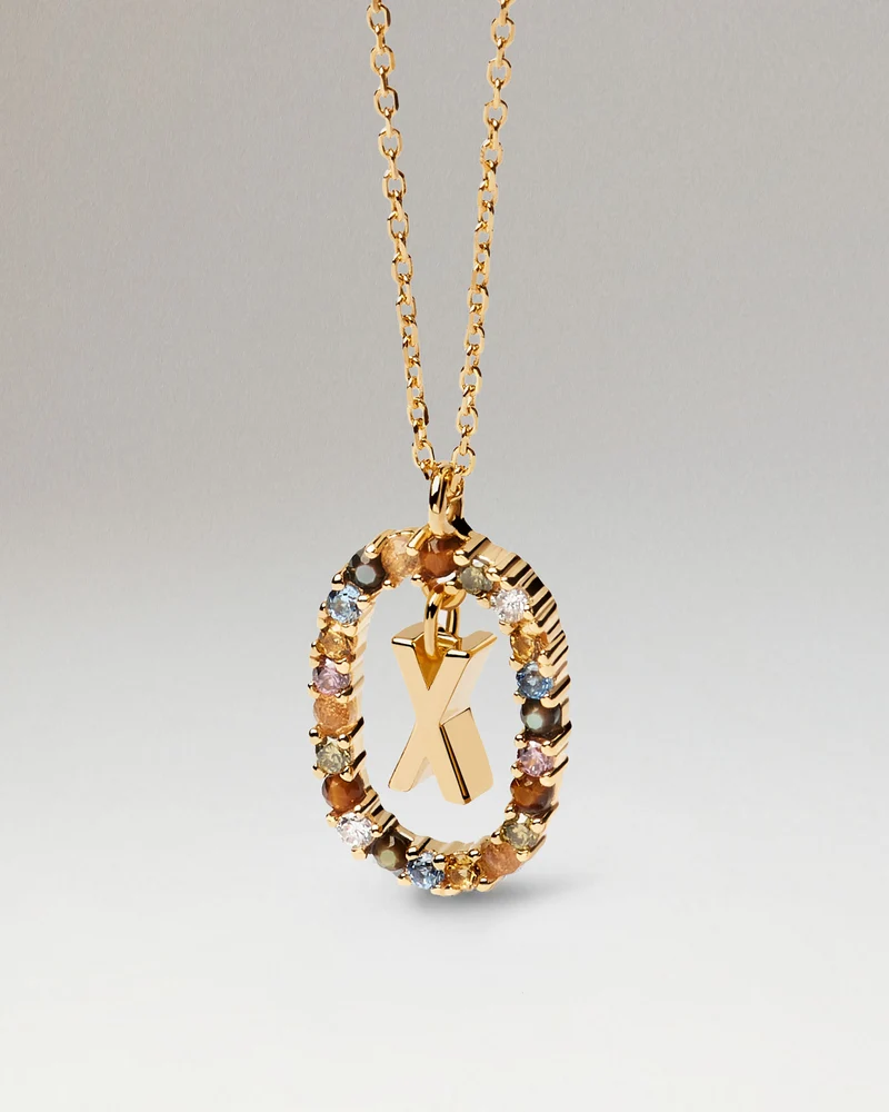 Letter X Necklace