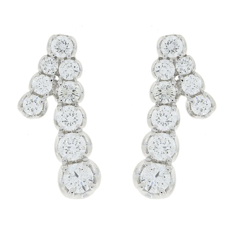 Golay orecchino contrarier 9 diamanti white tot ct. 1,33 ONE3009-120-14357110486