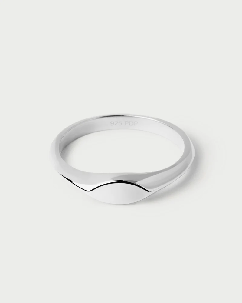 Duke Stamp Silver Ring