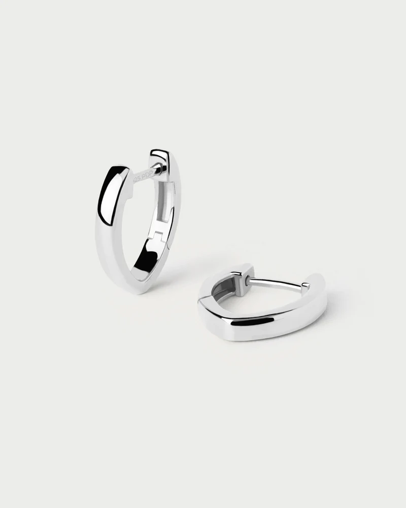 Duke Silver Hoops