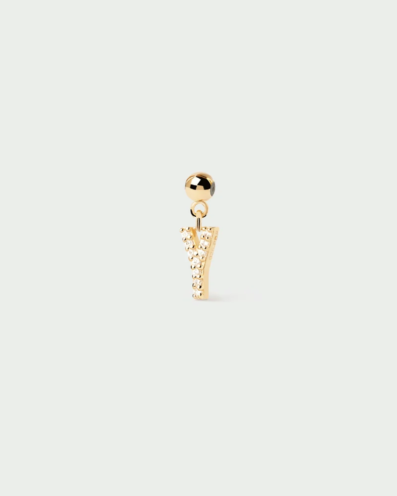 Letter Y Charm