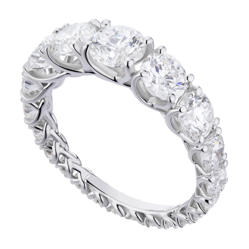 Nihama an 18kt lab g.d. centr. 1,00 tot ct. 4,60 a scalare NXDABTRE1483O4