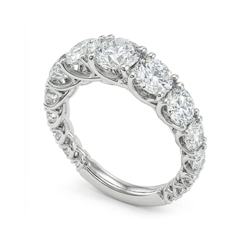 Nihama an 18kt lab g.d. centr. 1,00 tot ct. 4,60 a scalare con barretta NXDABTRE1483ABIO4