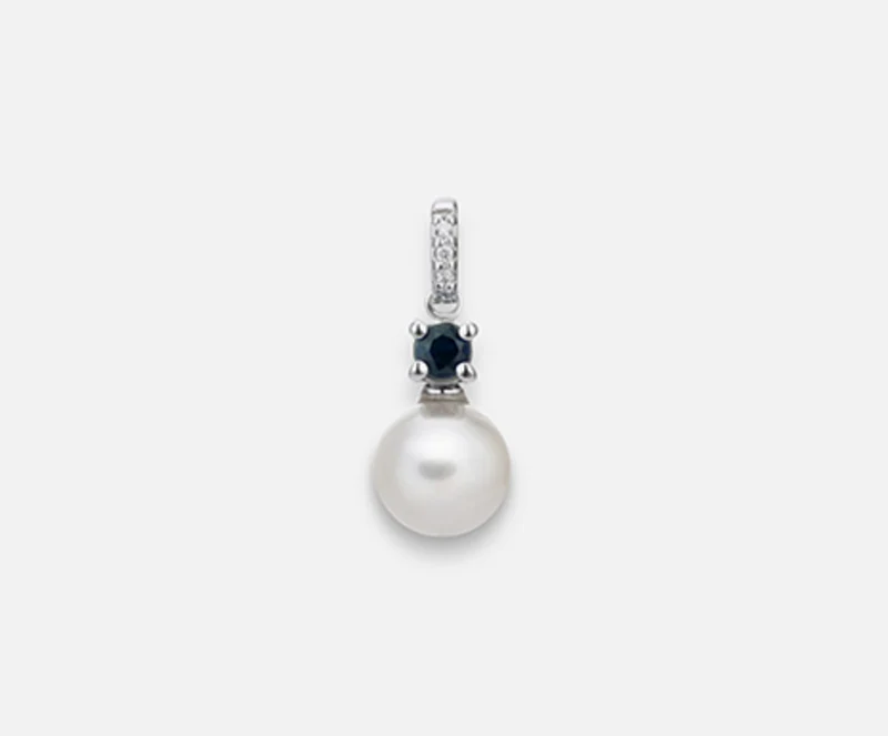 Nihama pe 18k fw 6,5/7 zaffiro tondo mm2,75 ct.0,10 dia ct.0,01 NP0394O4FABI065