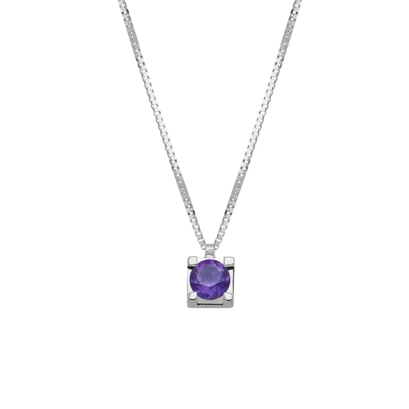 Nihama cl 18k ct.0,14 ametista NDGIM006O4AMET