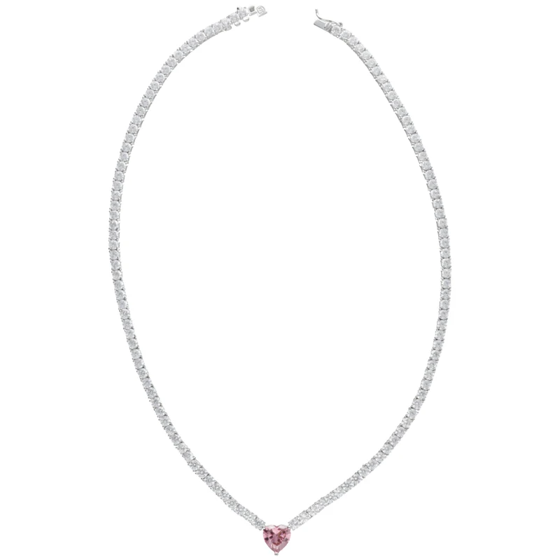 Nihama cl ag925 gem swarovski bianchi e rosa ND7585A4ROSA000