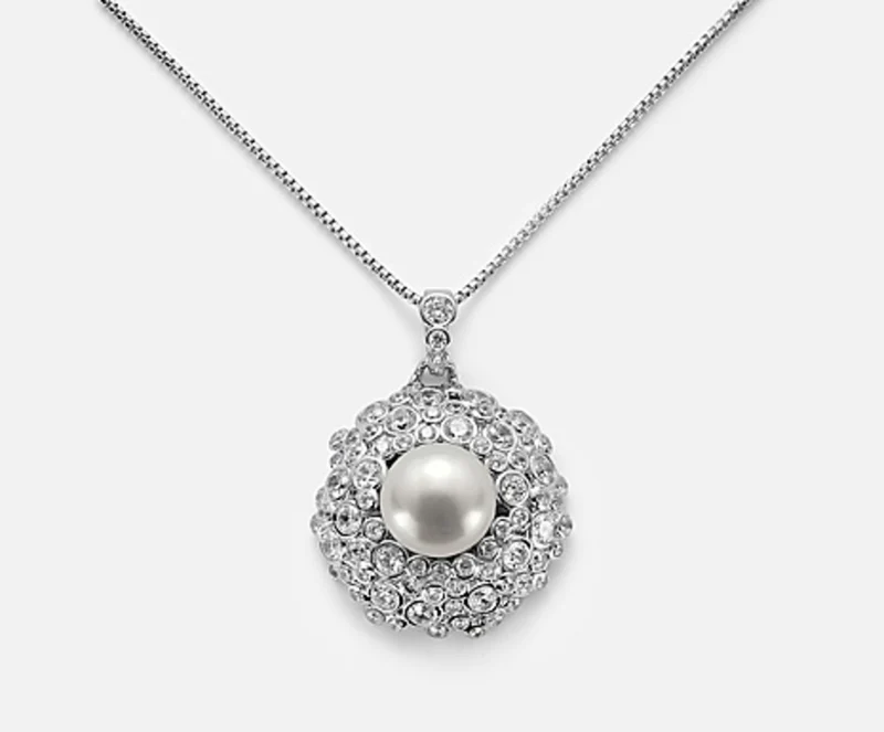 Nihama cl ag925 fw bot 11,5/12 gem swarovski bianchi cm.70 ND7552A4BIANCO0