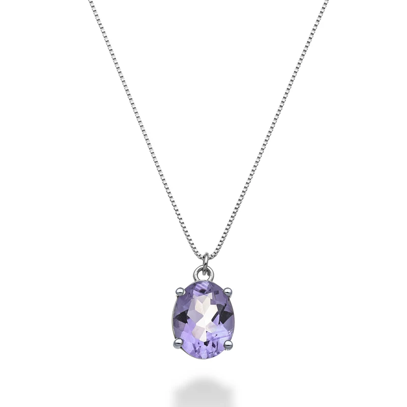 Nihama cl 18k ametista ovale 9x7 ct.1,66 ND5143O4AMET