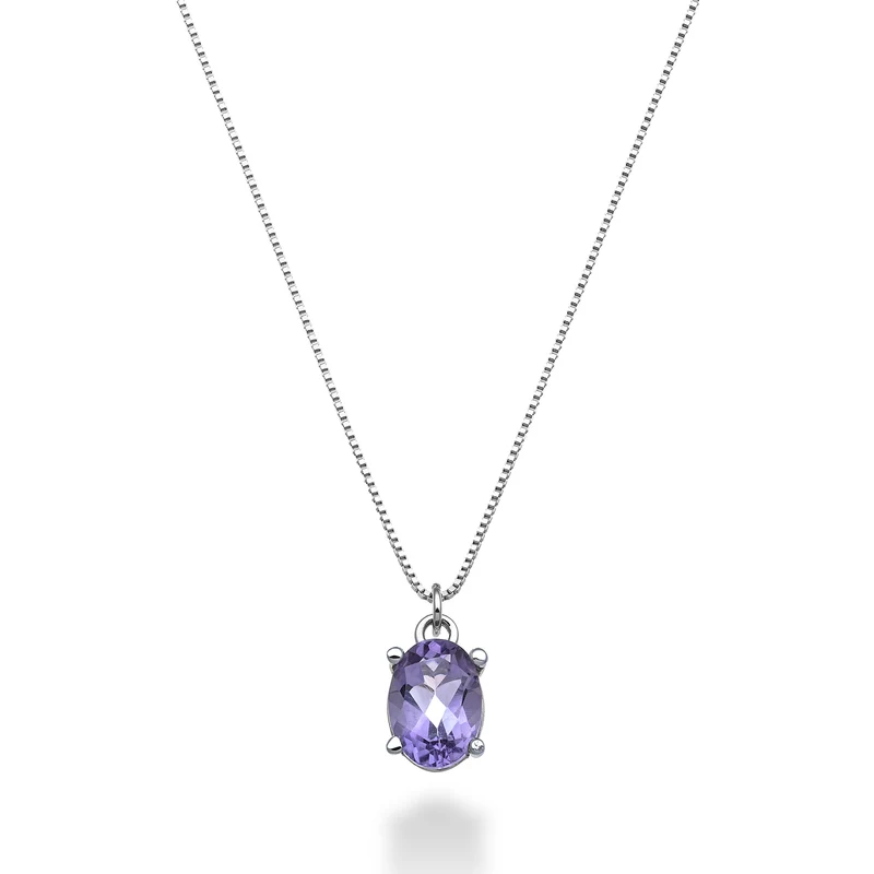 Nihama cl 18k ametista ovale 7x5 ct.0,60 ND5141O4AMET