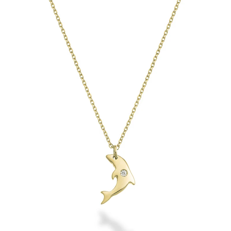 Nihama cl 18k delfino ct.0,01 oro giallo ND5136O1BR001