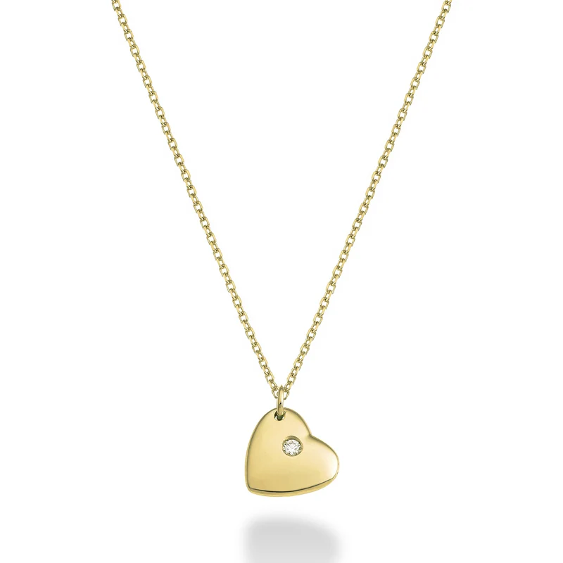 Nihama cl 18k cuore ct.0,01 oro giallo ND5127O1BR001